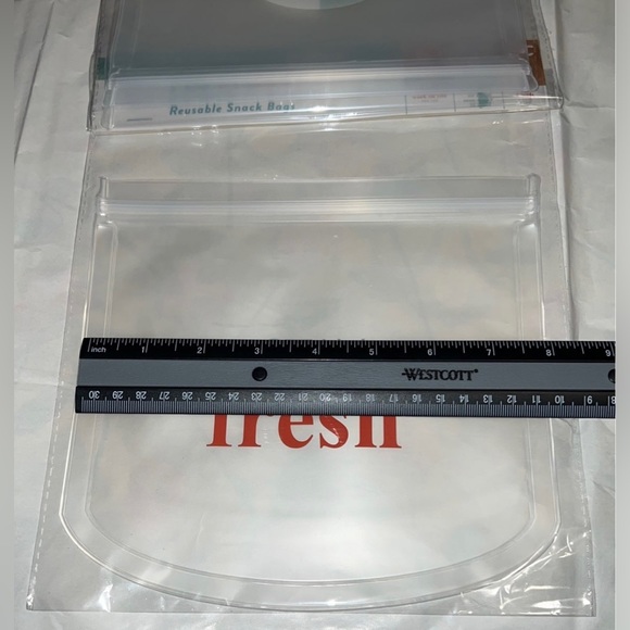 Set of Two New FreshFit 3PC Reusable Snack Bags - Motivational/Inspirational - Picture 12 of 14